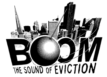 BOOM the sound of eviction
