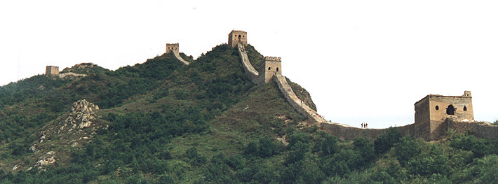 Chinesische Mauerin der Gegend von Beijing
